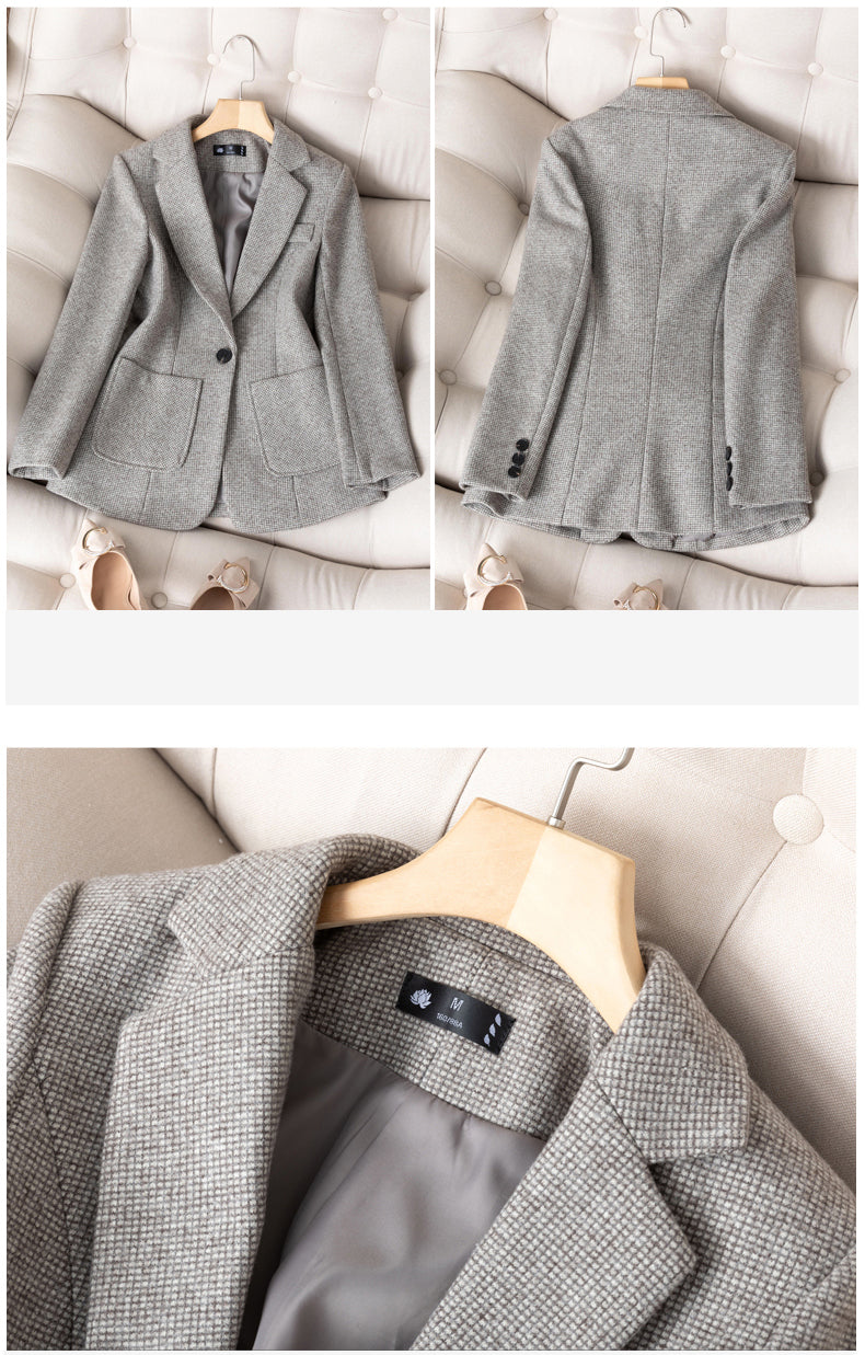 Autumn And Winter Collection-Suit Jacket For Women