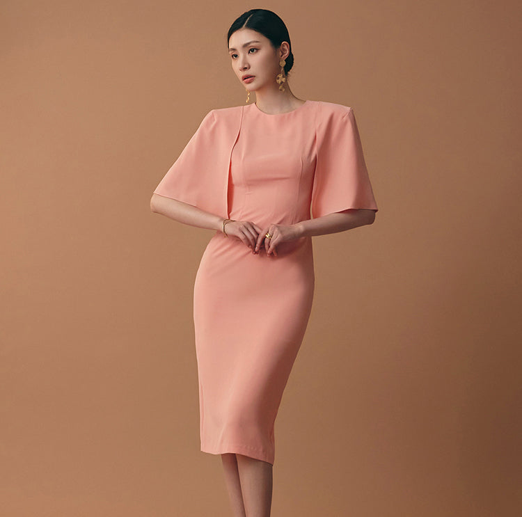 Elegant Slim Temperament Professional Wear Dress