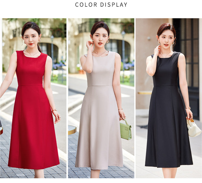 Goddess Style OL Mid-length Professional Dress