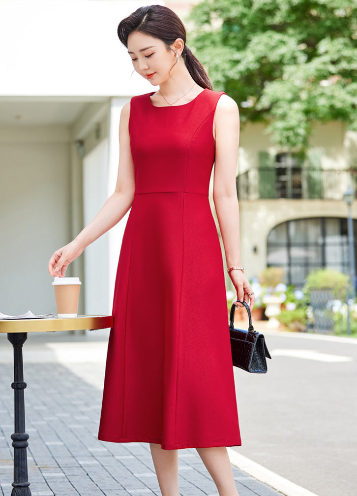 Goddess Style OL Mid-length Professional Dress