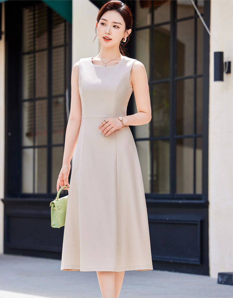 Goddess Style OL Mid-length Professional Dress