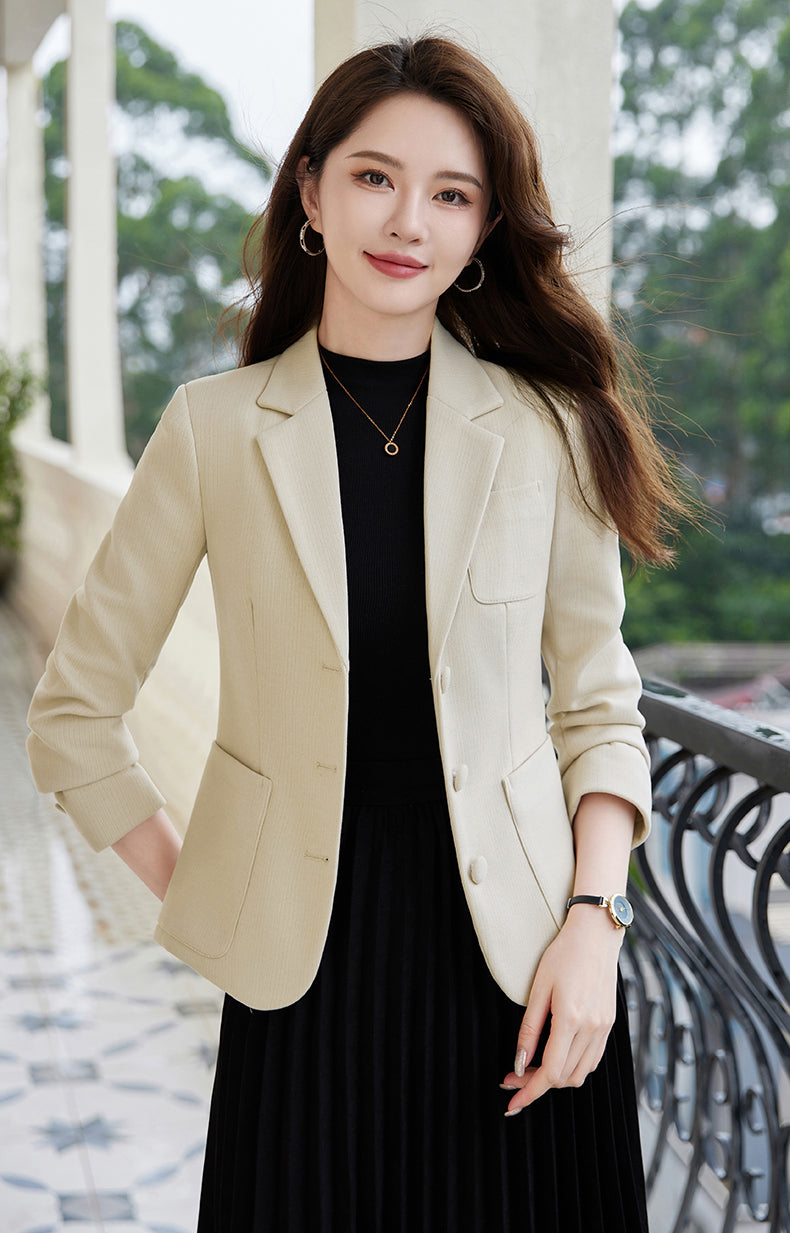 Autumn Goddess Style Short Suit Jacket For Women