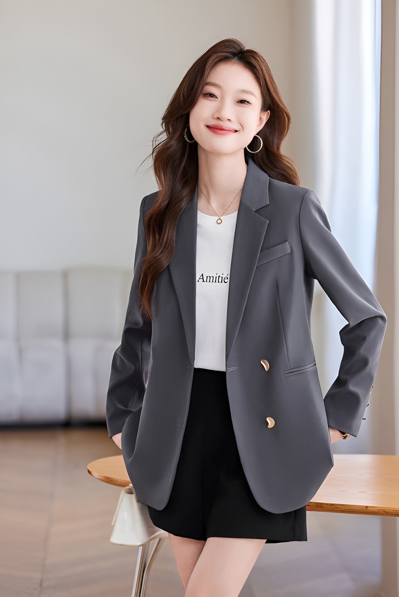 High-end Fashion Suit Jacket For Women