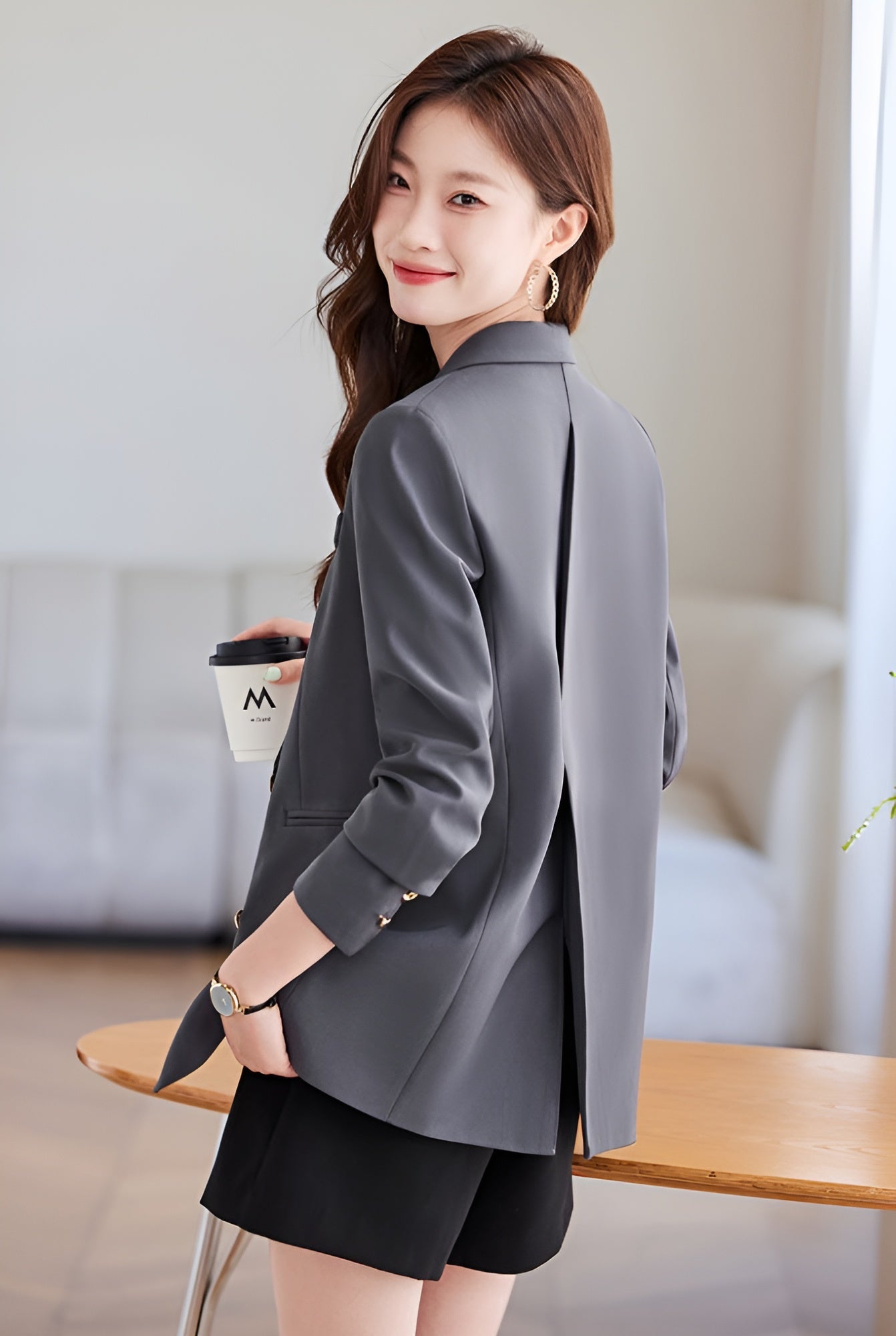 High-end Fashion Suit Jacket For Women