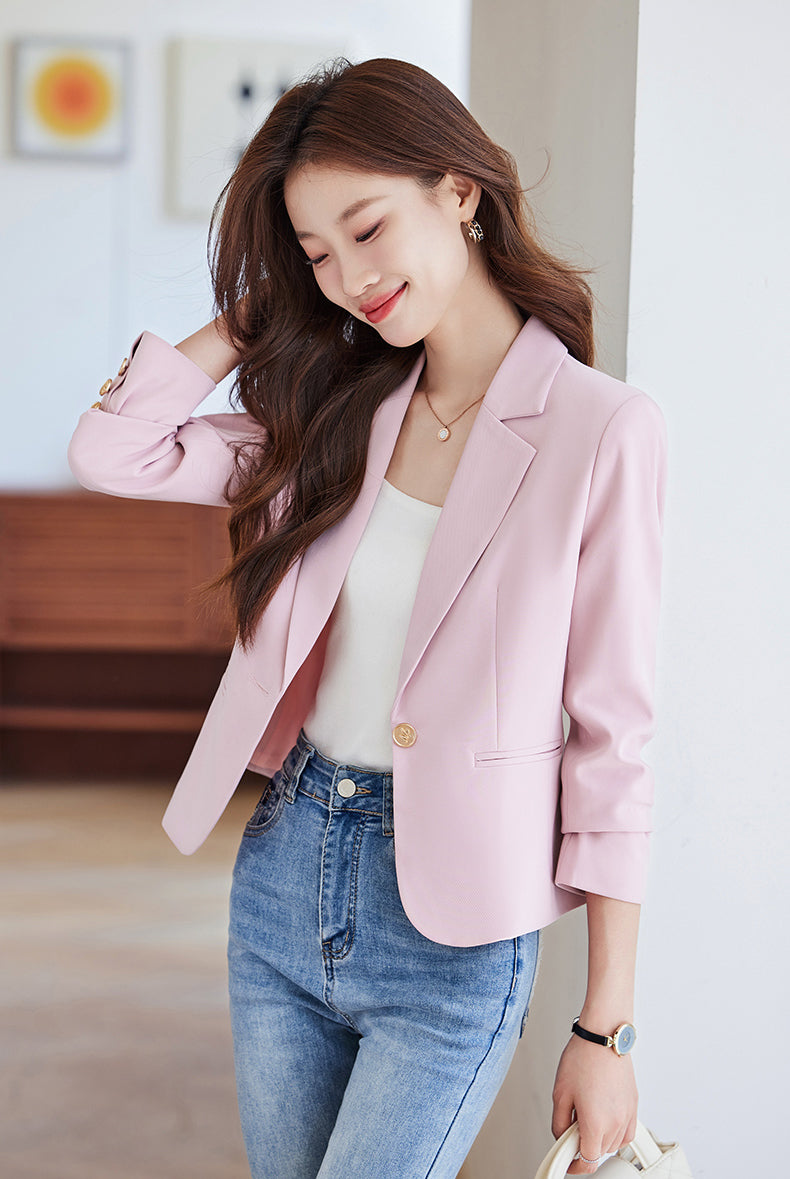 High-end Fashion Short Suit Jacket For Women