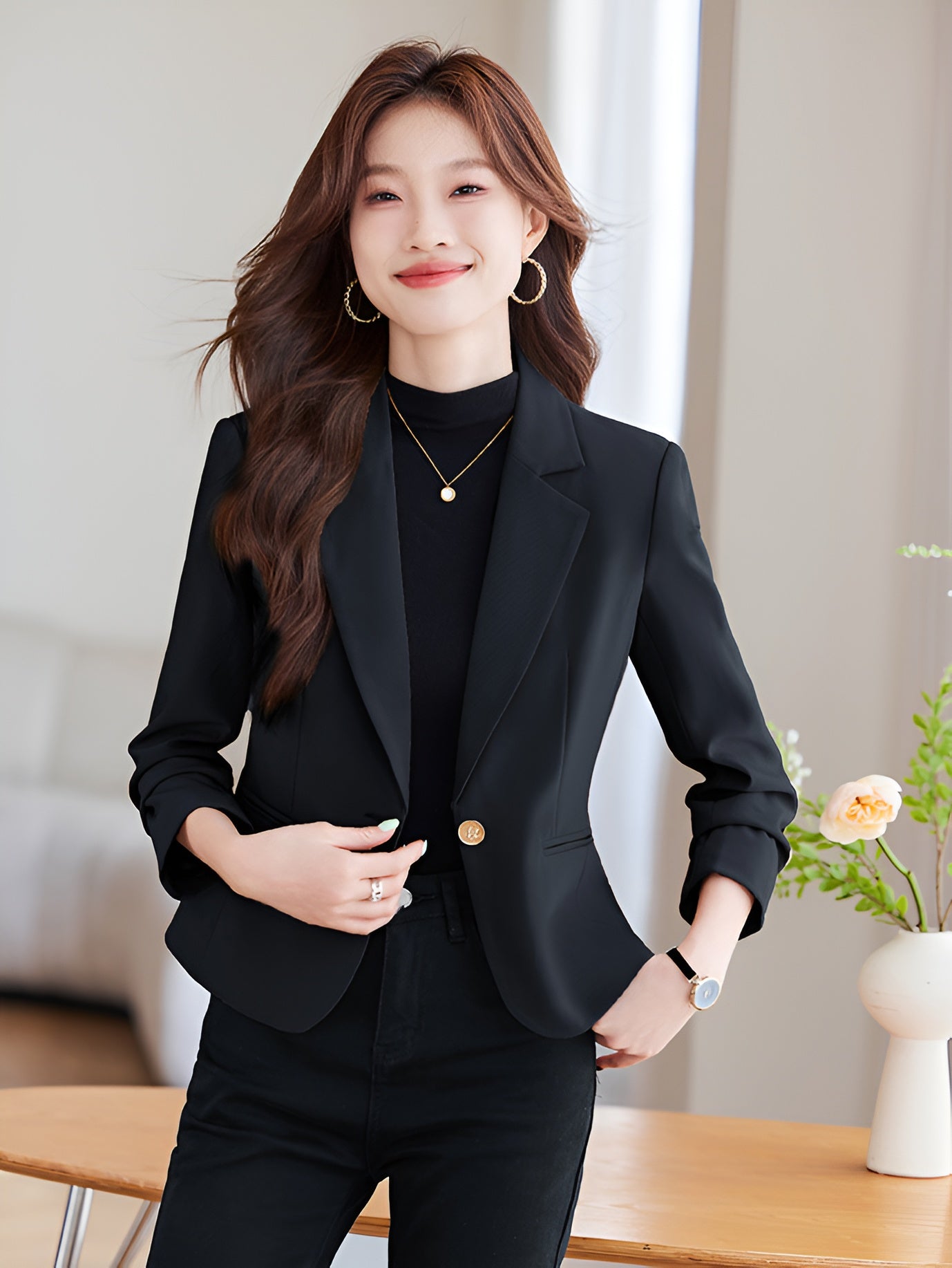 High-end Fashion Short Suit Jacket For Women