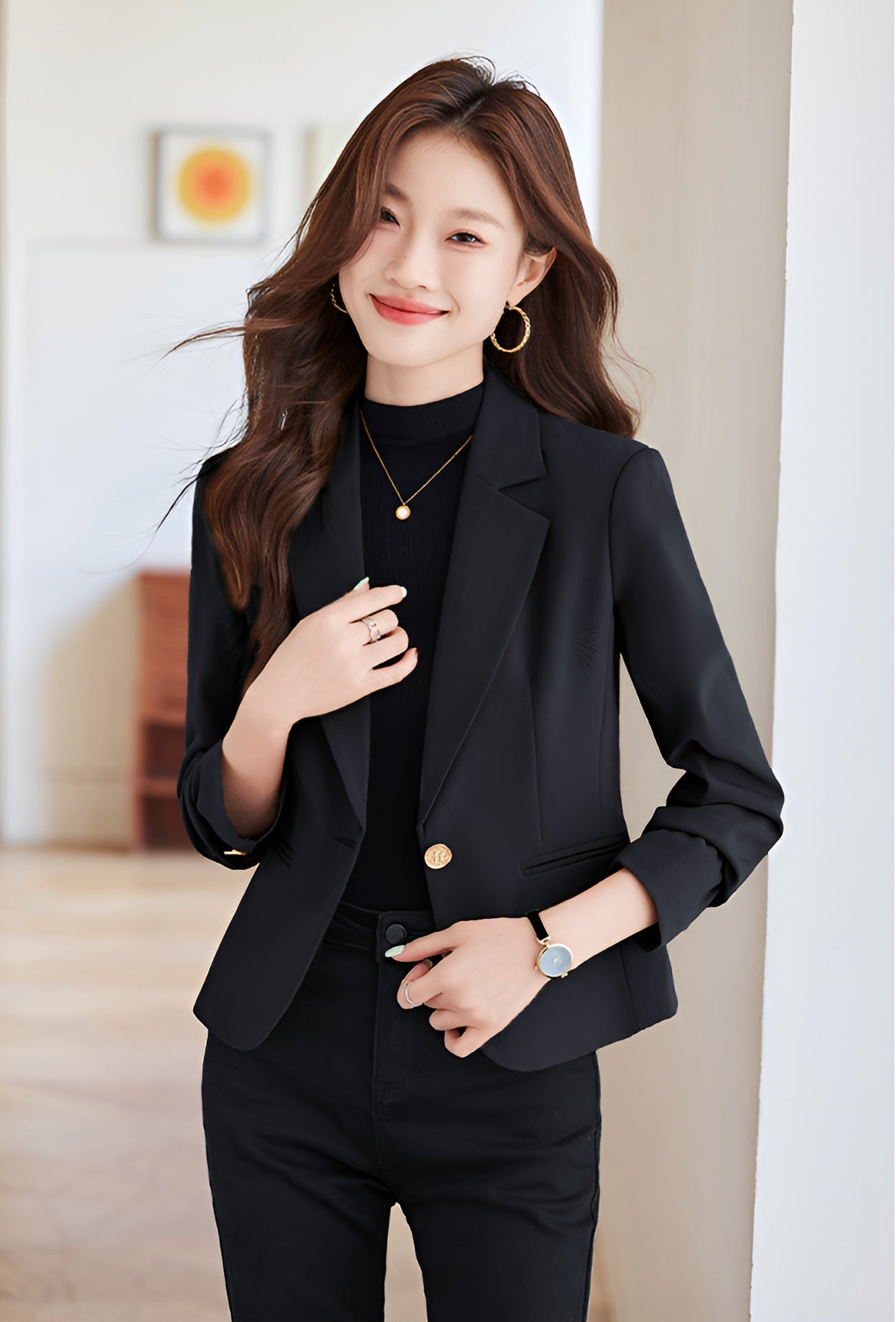 High-end Fashion Short Suit Jacket For Women