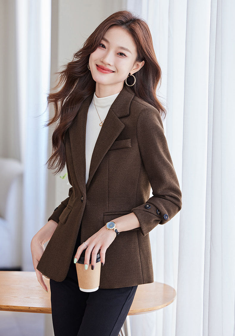 Niche Korean Style Short Suit Jacket For Women