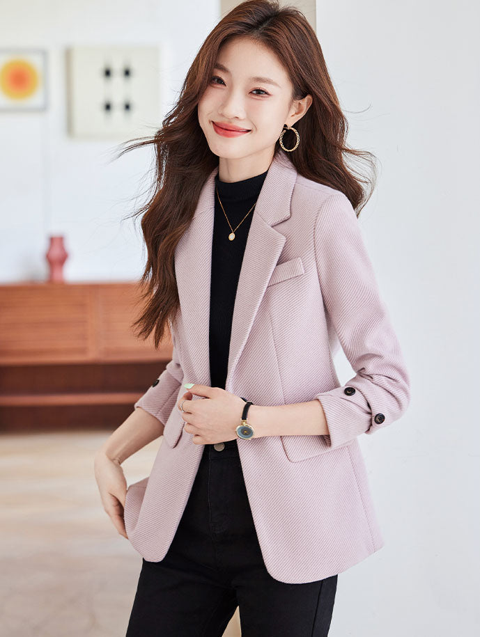 Niche Korean Style Short Suit Jacket For Women