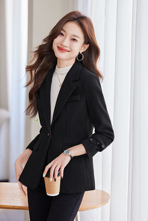 Niche Korean Style Short Suit Jacket For Women