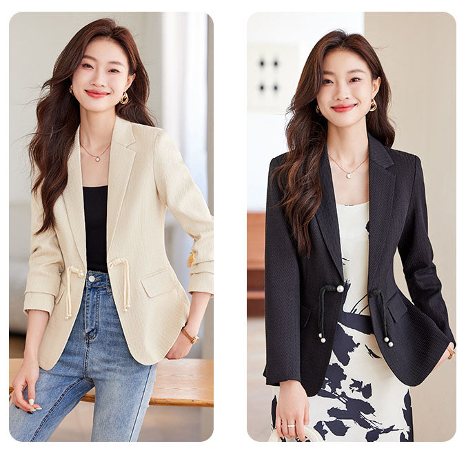 Korean Style Suit Jacket For Women