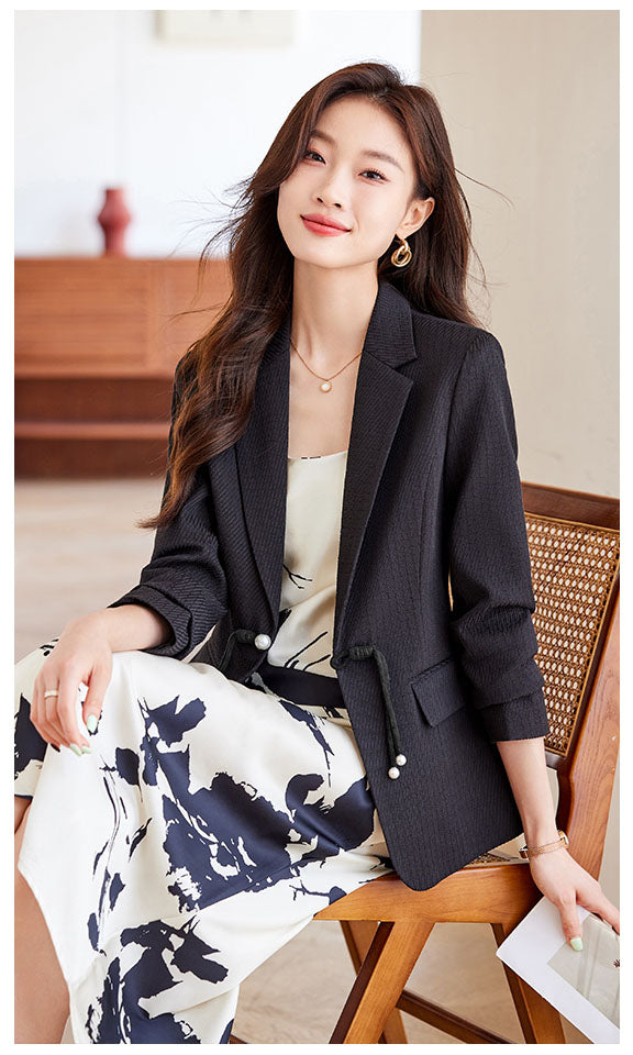 Korean Style Suit Jacket For Women