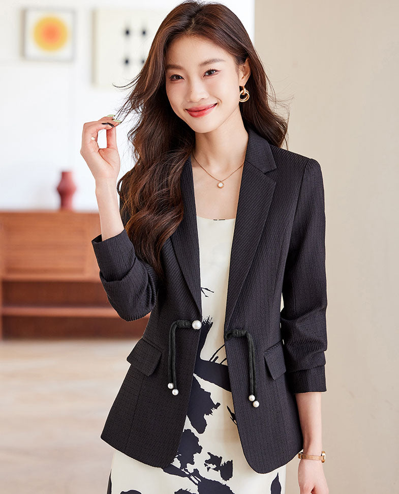 Korean Style Suit Jacket For Women