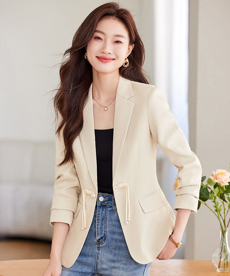 Korean Style Suit Jacket For Women