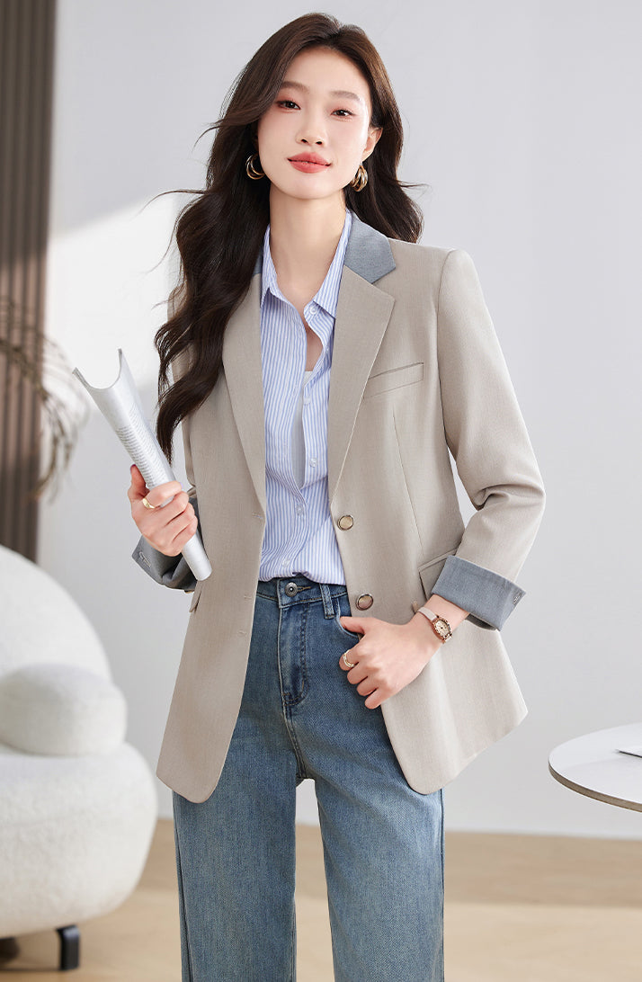 High-end Fashion Suit Jacket For Women