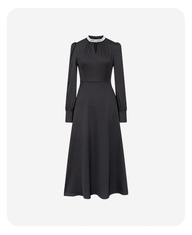 Black Exquisite Hepburn Dress