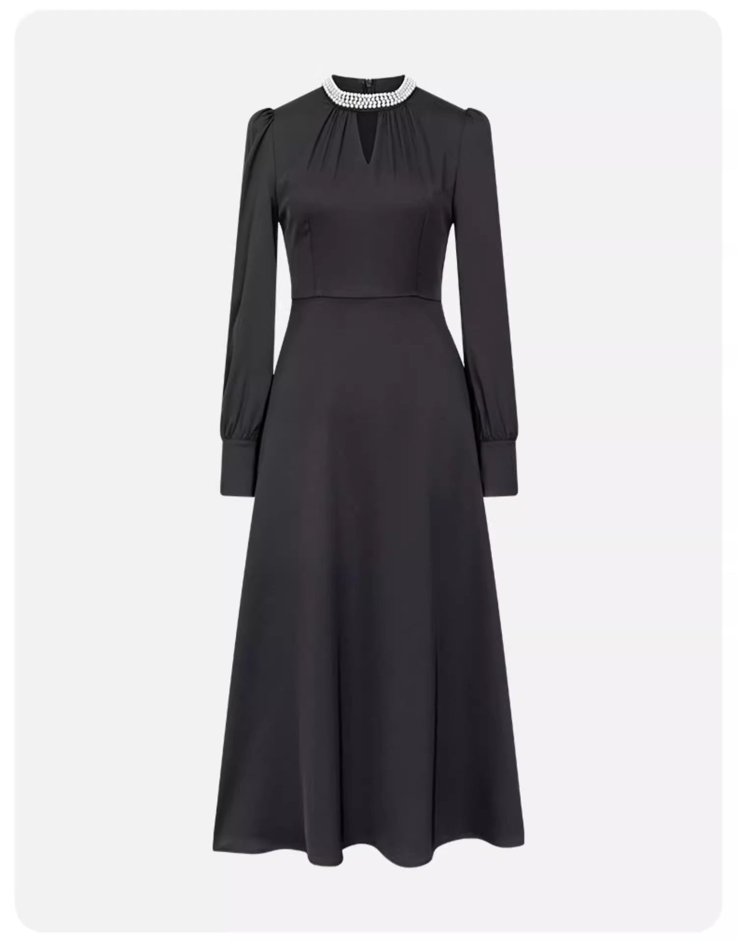 Black Exquisite Hepburn Dress