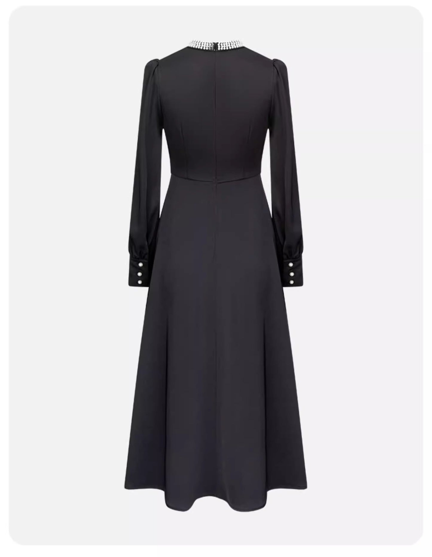 Black Exquisite Hepburn Dress