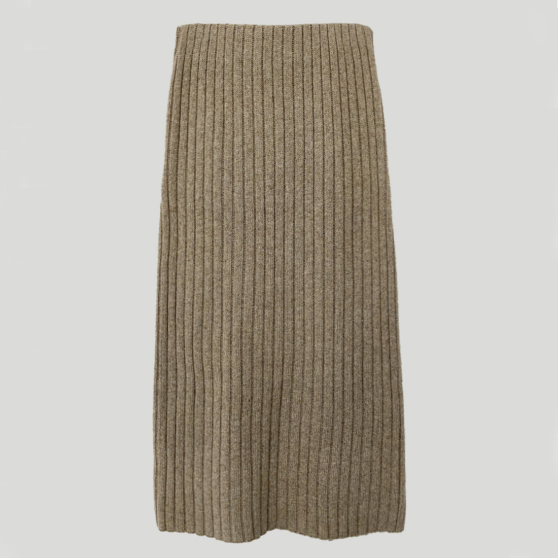 Medium Length Knitted Skirt