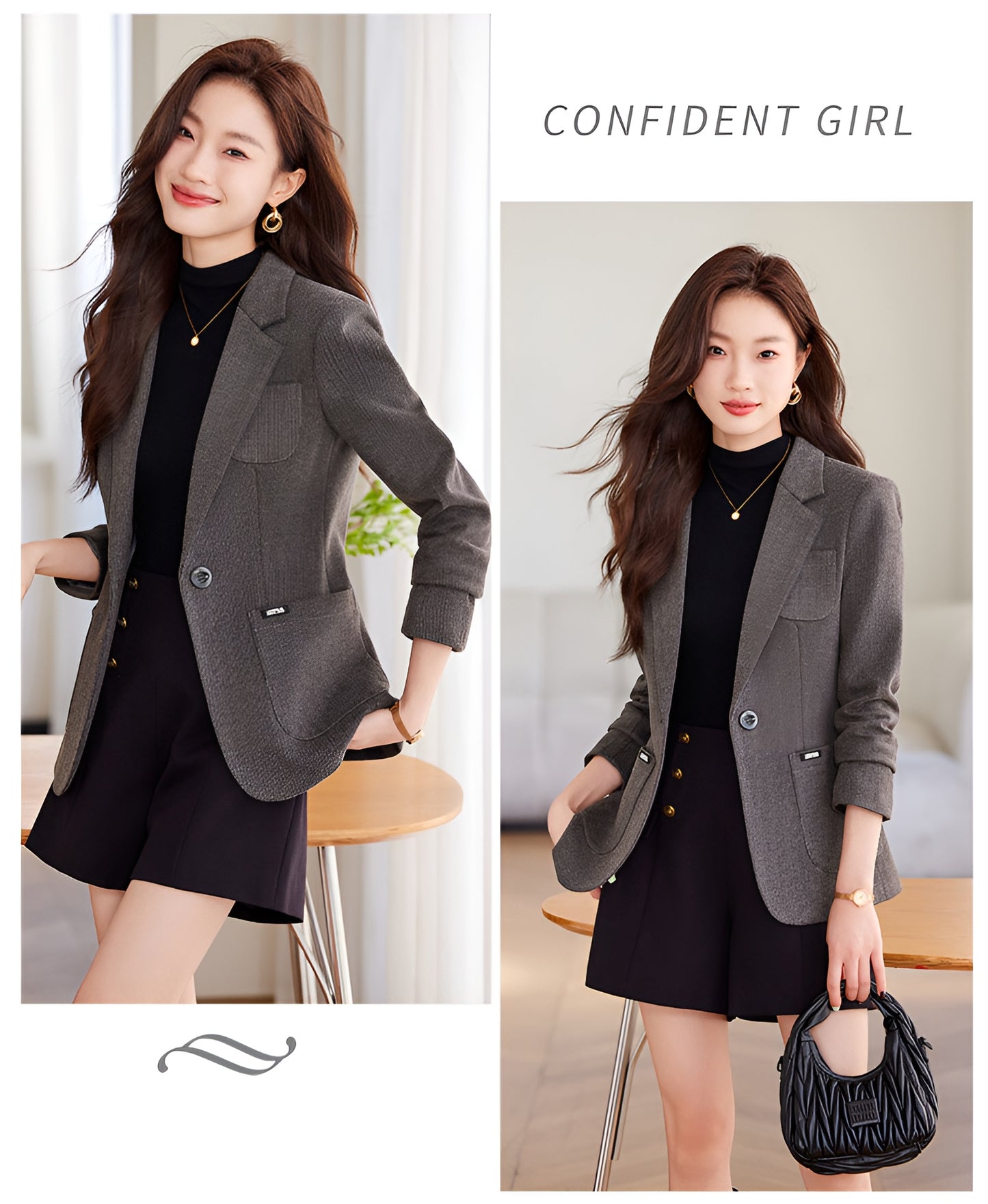 Autumn Collection-Casual Fashion Suit Jacket For Women