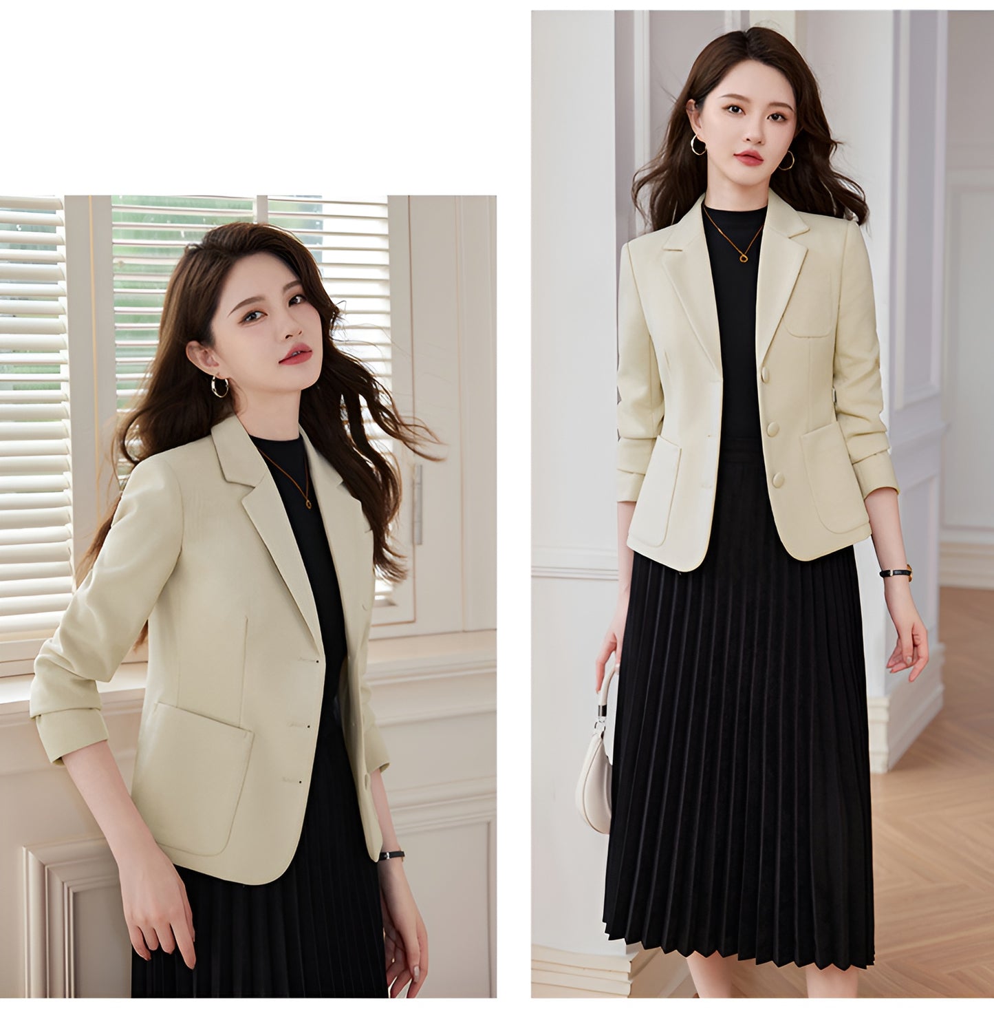 Autumn Goddess Style Short Suit Jacket For Women