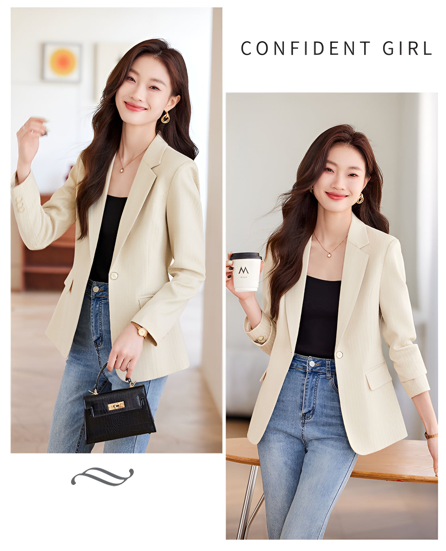 Autumn Goddess Style Women's Suit Jacket