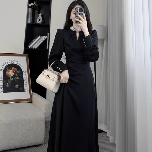 Black Exquisite Hepburn Dress