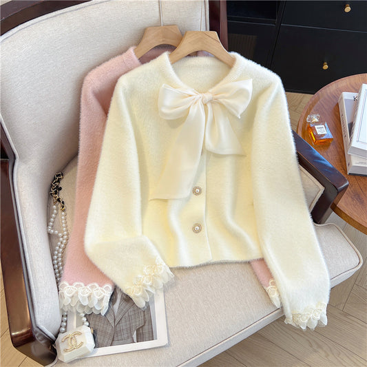 Bow-knot Women's Cardigan