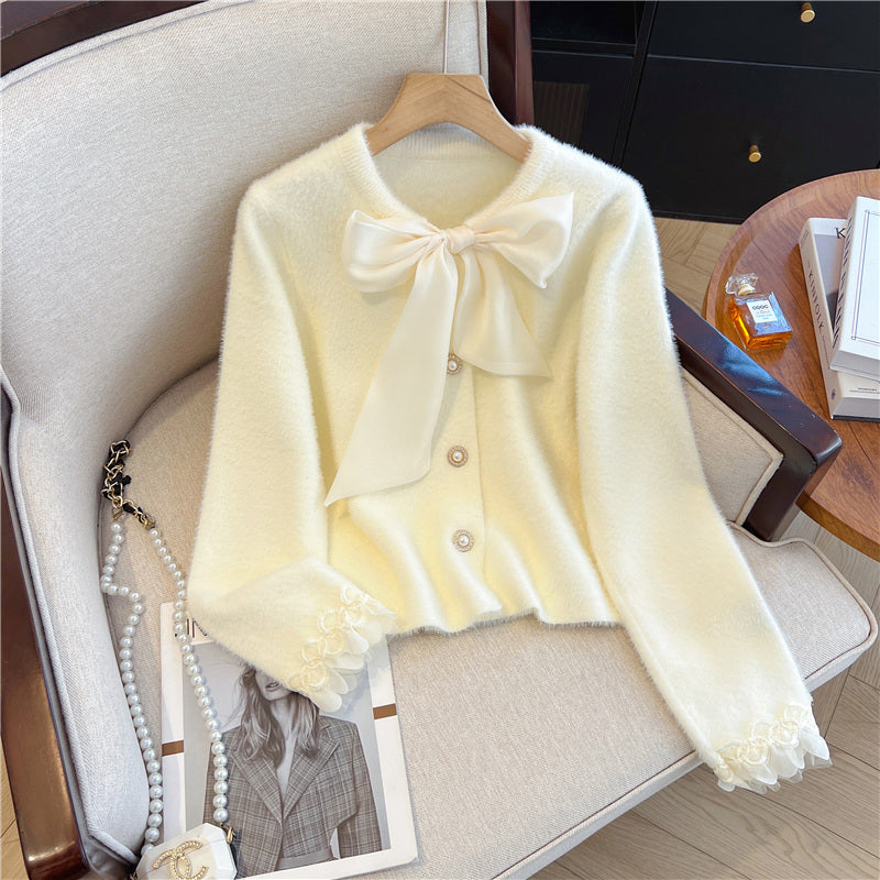 Bow-knot Women's Cardigan