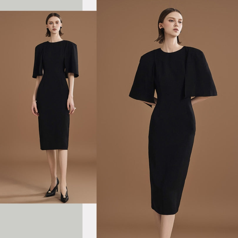 Elegant Slim Temperament Professional Wear Dress