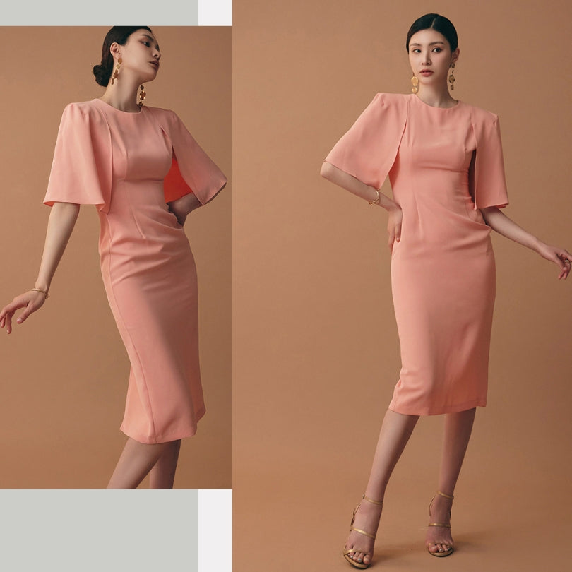 Elegant Slim Temperament Professional Wear Dress