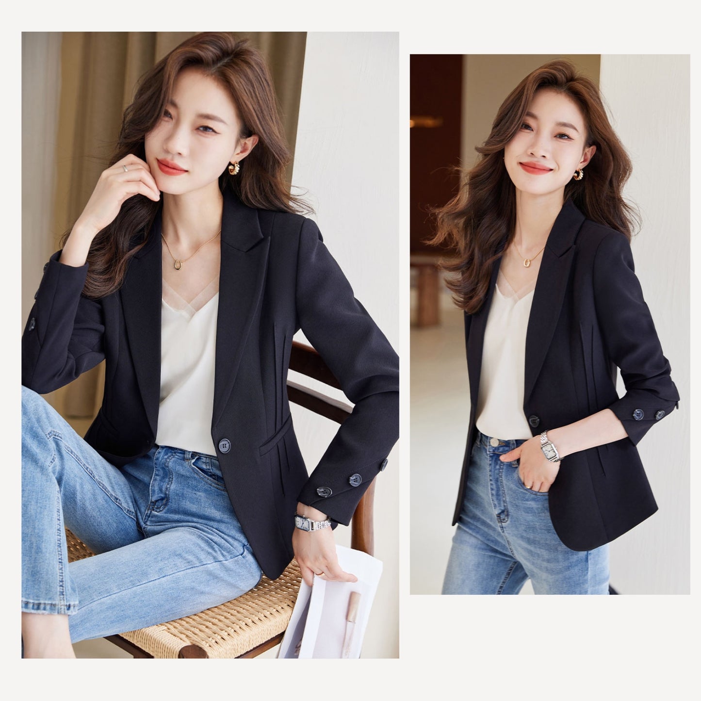 Fashionable Casual Suit Jacket For Women