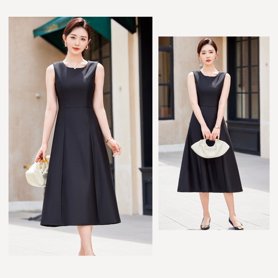 Goddess Style OL Mid-length Professional Dress