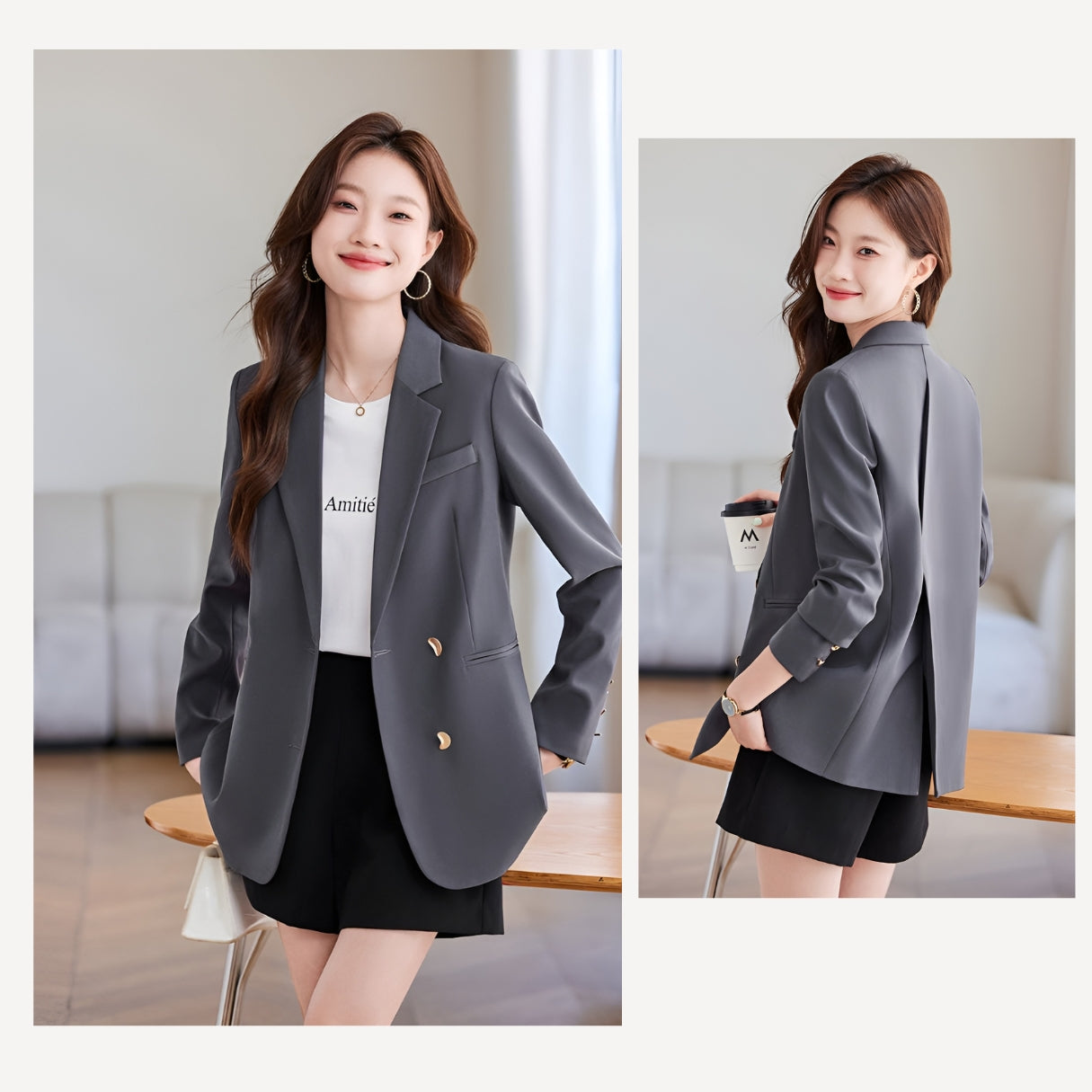 High-end Fashion Suit Jacket For Women