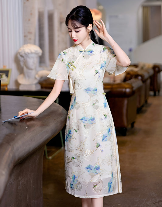 Retro Elegant Casual Cheongsam